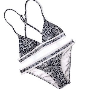 Kendall & Kylie Snakeskin Bikini